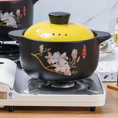 砂锅电磁专用炖小锅燃气灶通用煲汤XGD家用炉瓦煲陶瓷煲沙锅线米