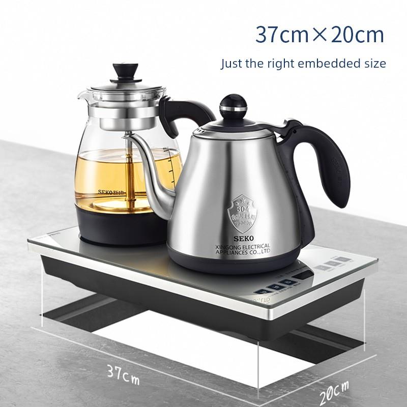 器新壶功W42290全自动上水电热烧水壶煮茶喷淋茶式蒸汽煮茶家用电