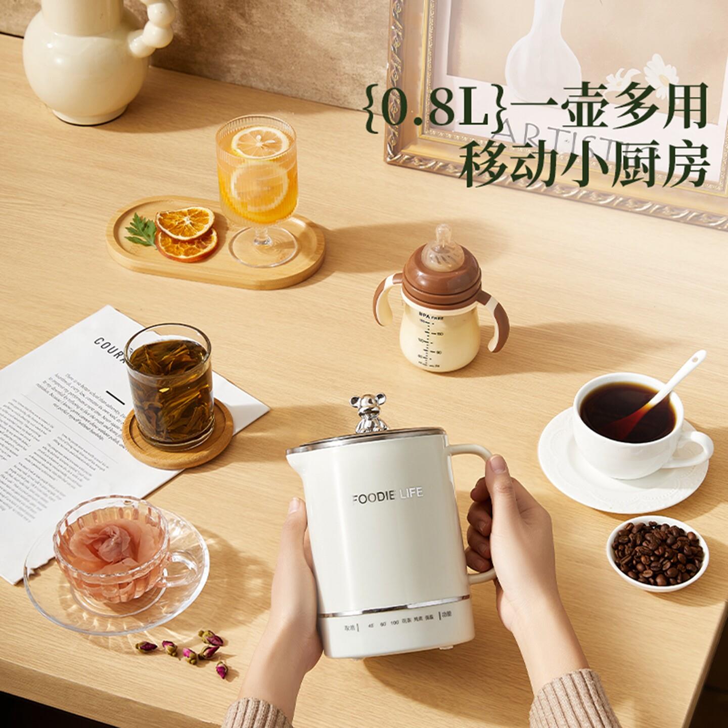 大学舍好宿物粥小功率烧XF-C4水壶小型电热水壶生学生寝室煮面煮