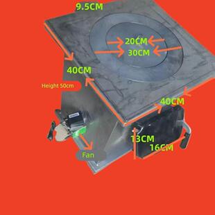 柴火炉内胆加厚无烟灶汽化炉自制改装配件农村家用取暖做饭炒菜大