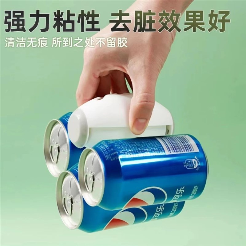 下单立减】可水洗粘毛器滚筒强力衣物灰尘清理粘毛除尘DJ