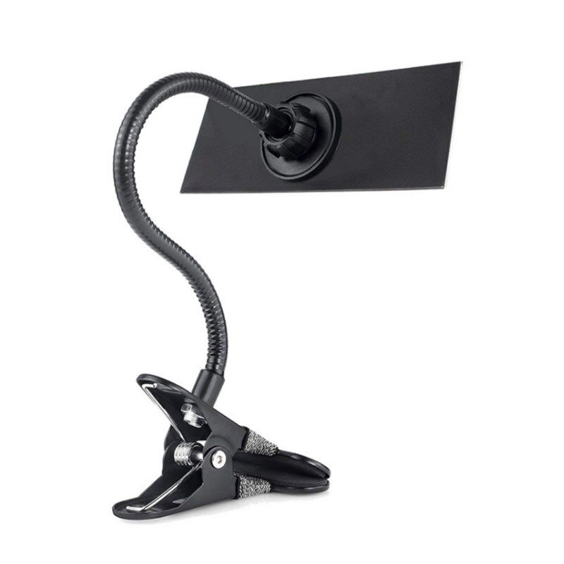 工位电脑后视镜夹式镜子防偷窥镜免手持睫毛检查镜拍视频镜