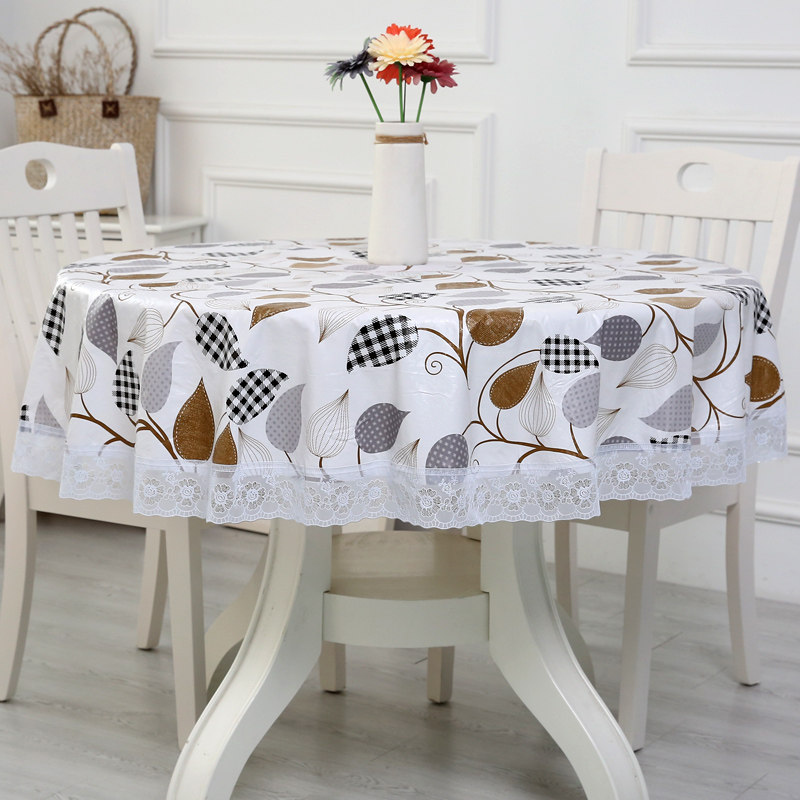 加厚加绒圆桌布防水防油免洗餐桌布桌垫台布农庄饭店酒店桌布,居家布艺,桌布,淘宝优惠券,粉丝福利购,淘宝优惠卷