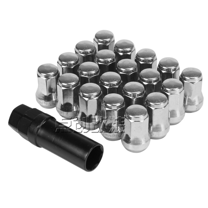 VOLK外七角轮毂螺丝 汽车改装轮胎钢制防盗 高强度通用彩色螺母帽