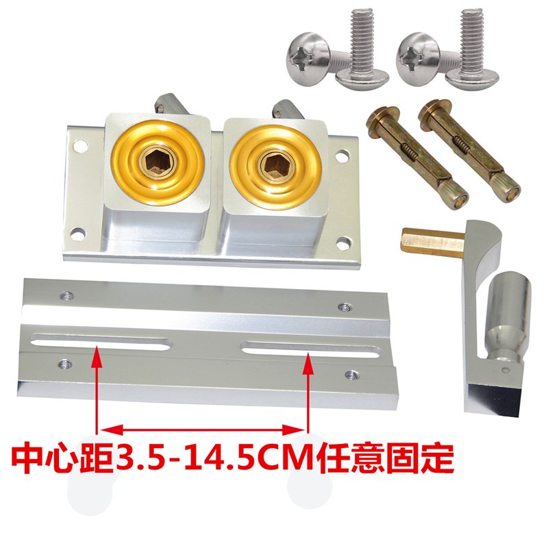 晾衣架手摇器通用阳台铜机芯升降器凉衣晒衣架摇手器手动摇把