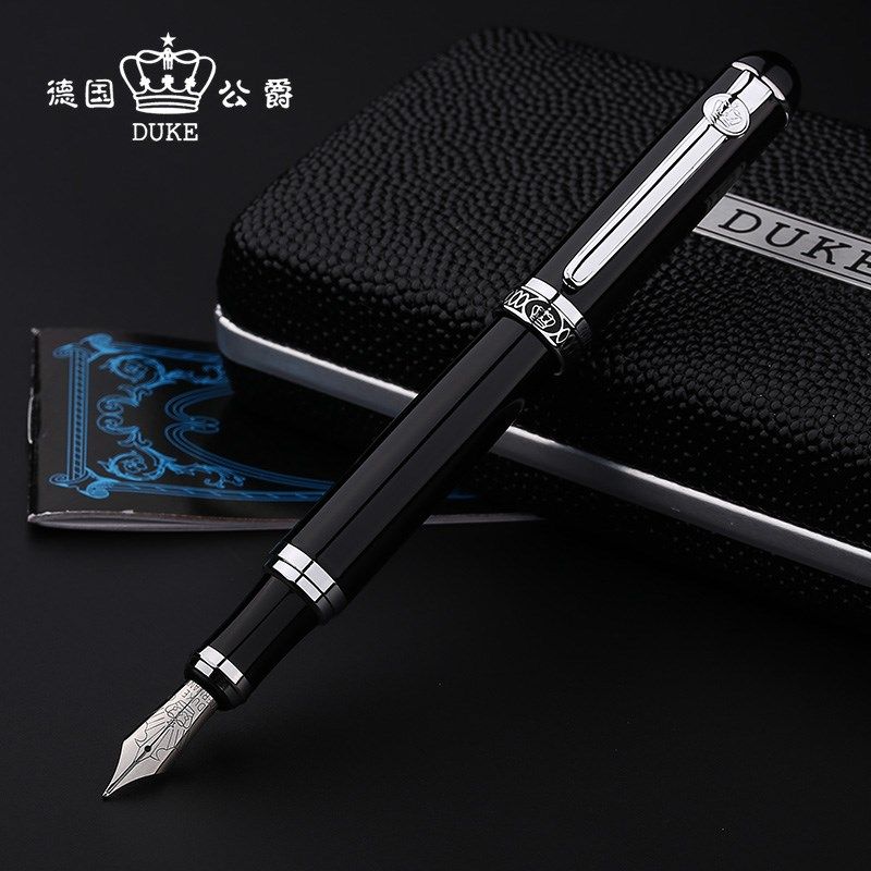 公爵钢笔D尖书法美工笔弯尖手绘用男士练字礼盒装送礼刻字,文具电教/文化用品/商务用品,钢笔,淘宝优惠券,粉丝福利购,淘宝优惠卷