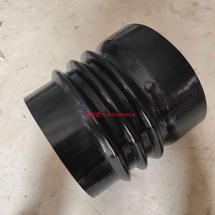 大口径变径软管软接头硅胶波纹伸缩连接胶管胶皮管订制