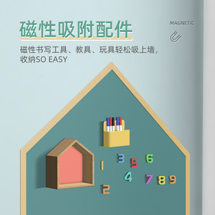 磁性白板墙家用移除伤墙儿童小黑板墙宝宝涂鸦画板磁力黑板墙教学