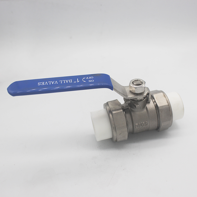 不锈钢PPR活接球热熔焊接自来水管管件水暖关门DN20-DN90