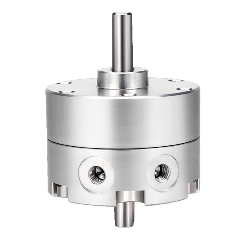 RB2BW叶片式旋转气缸CRB2BW10/15/20/30/-90度-1度S可调270