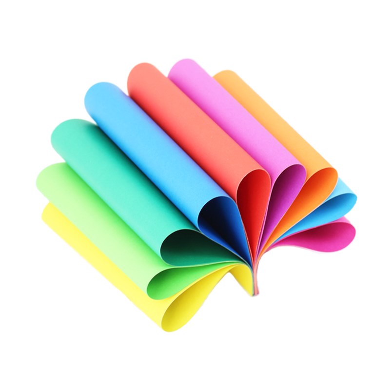 8开彩色卡纸1克厚硬卡纸DIY手工纸剪纸手绘贺卡面8K彩卡