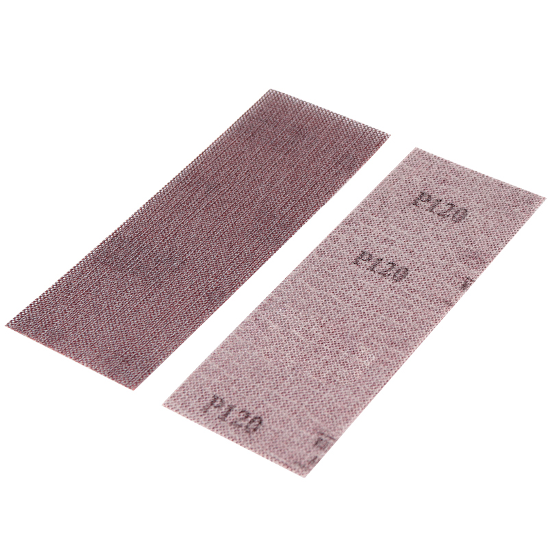 长方形干磨网格砂纸x9手刨磨板植绒砂纸车用自粘打磨抛光砂纸