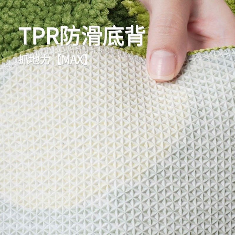 苔藓森林地毯客厅多巴胺儿童卧室床边毯门口浴室圆形地垫家用,居家布艺,地毯,淘宝优惠券,粉丝福利购,淘宝优惠卷