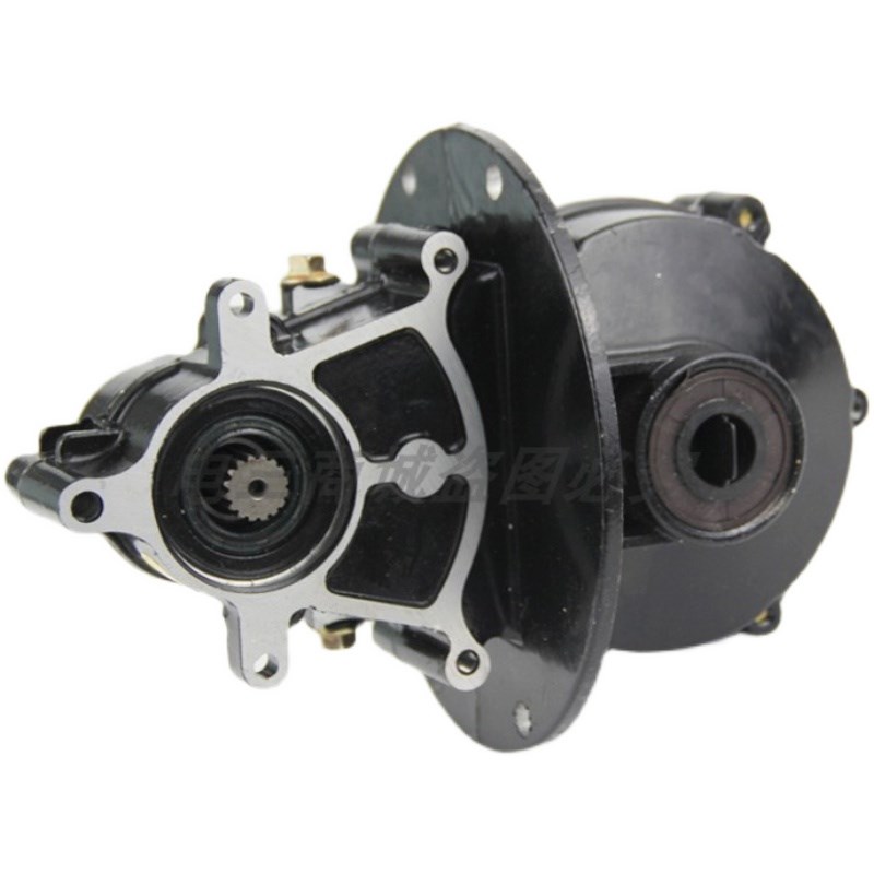 倚天一体差速箱体内花键齿半轴齿牙包变速箱电动车牙箱发动机