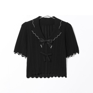 鸟 透气休闲BM风线套衫 撒柜捡漏清仓折扣女装 新款 L160 夏季