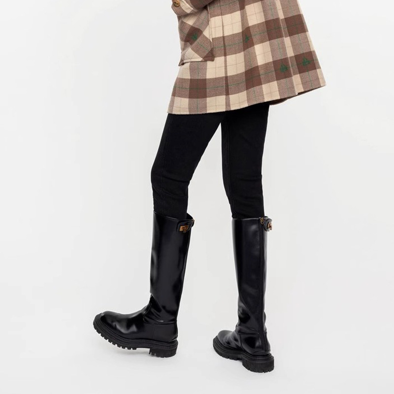 基础百搭长筒女靴休闲女鞋子捡漏