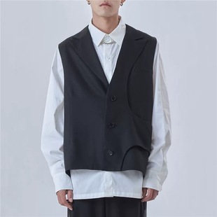 沃克马甲 情侣款 L474 男女休闲 鸟撒柜捡漏折扣款