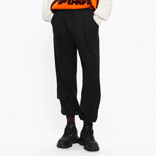 收脚长裤 专柜撒柜清仓剪牌女装 工装 子女款 Z612 春秋束脚休闲裤