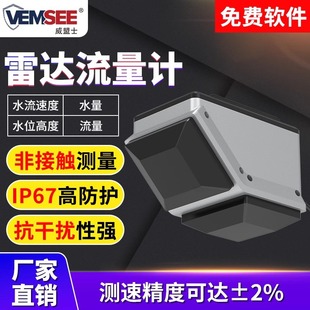 雷达流量计气象水雨情监测站水位水量水库湖泊明渠河道洪涝流量计