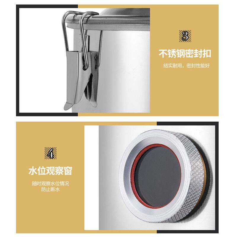 恩谊不锈钢电热蒸馏水器自动蒸馏水机蒸馏水制水器装置自动实验室