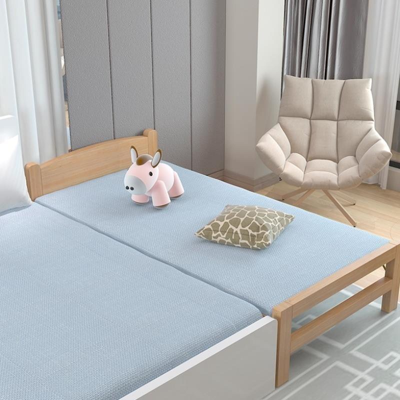 折叠床简易单人床实木板床1米 90公分宽午睡床便携式cm儿童床