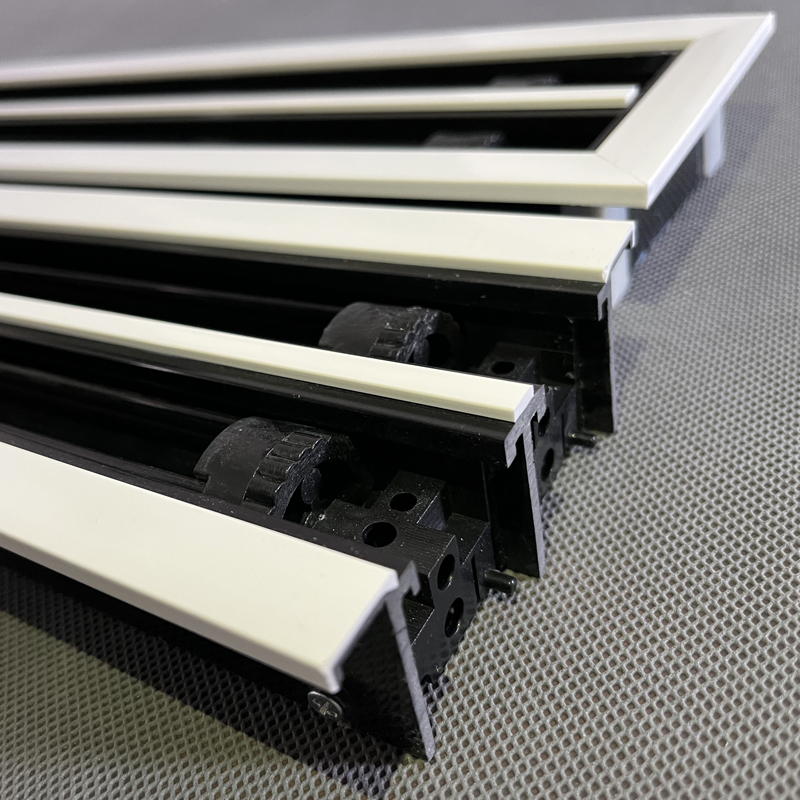 定制中央空调爪形出风口条形散流器极简内嵌线性爪型风口温喷爪型