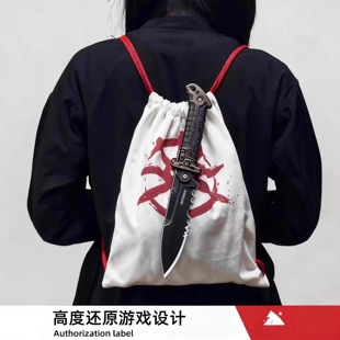 三角洲行动周边阿萨拉小兵双肩帆布包cosplay道具高颜值小众背包