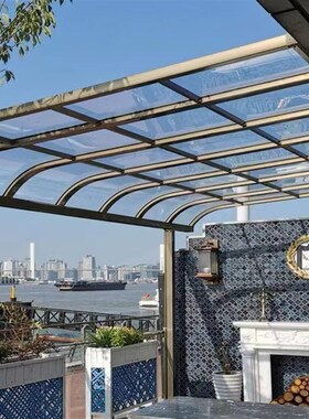 pc耐力板透明塑料采光温室防尘装饰板12345mm雨棚实心硬PCPC