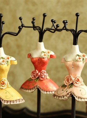 公主耳环架首饰架耳环架 梳妆台装饰摆件摆设 结婚送礼情人礼物