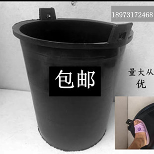 牛筋桶 塑料储水加厚大号挑水浇菜尿粪桶软熟胶包邮打不破诱蜂桶