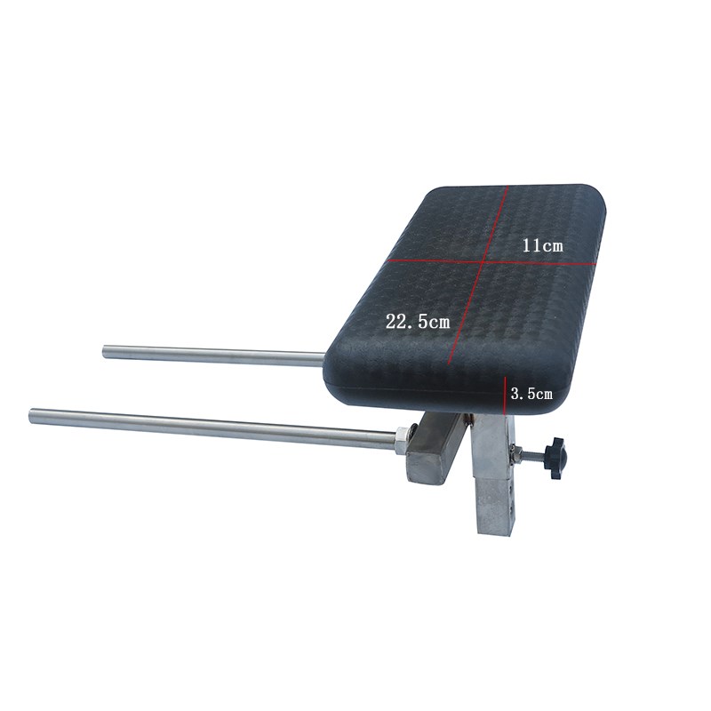 不锈钢宽度可调U形架枕头架/理发店洗头床配件/泰式床/冲水床头枕