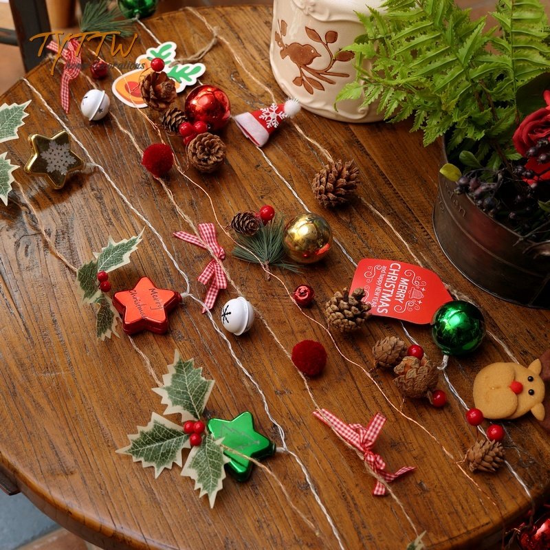 圣诞新年灯串圣诞彩灯氛围灯小夜灯雪人串灯圣诞节装饰灯场景布置