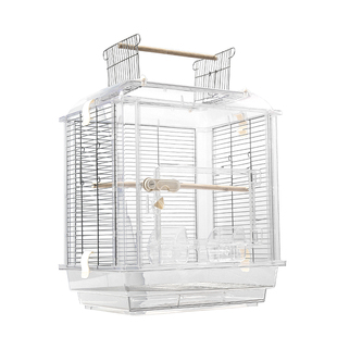 鹦鹉笼鸟笼大号透明防溅虎皮玄凤牡丹鹦鹉专用亚克力板鸟笼子大全