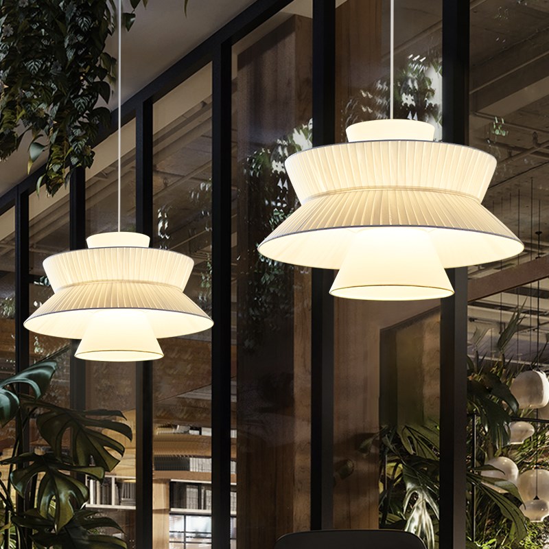 法式奶油风北欧新中式简约餐厅服装店民宿设计师咖啡装饰装饰灯