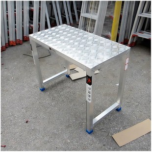 大连华峰定制铝合金移动工作梯无尘车间平台梯工业踏台登高作业台