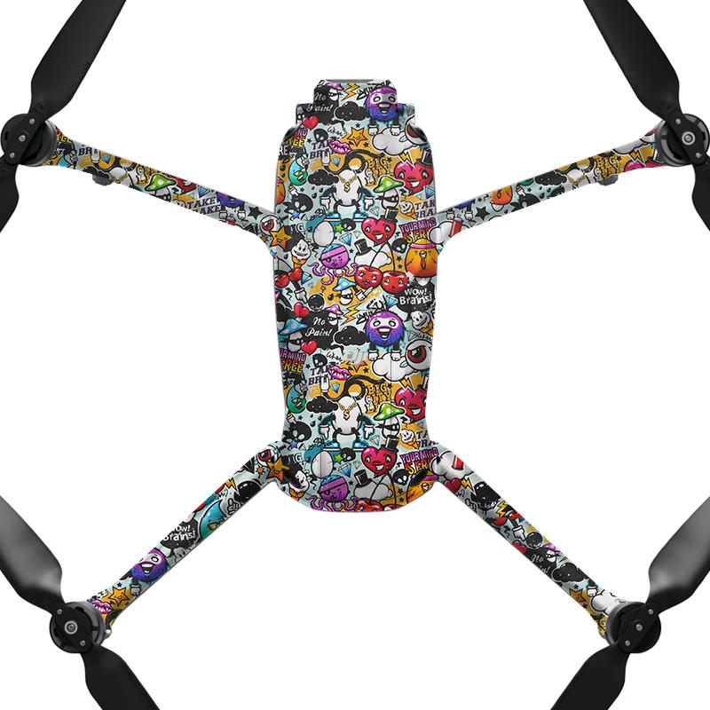 美本堂适用大疆的air3S 贴纸无人机贴膜DJI air 3S保护膜机身帖皮