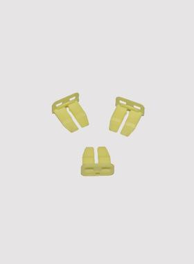 TE AMP 泰科 174353-7 胶壳 黄色 卡扣 汽车连接器 原装 正品现货