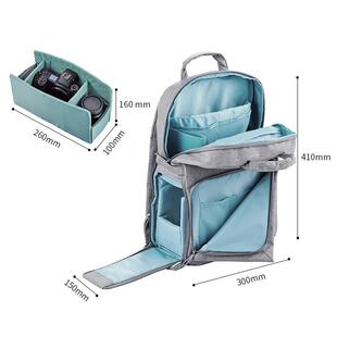 星日社Elecom宜丽客双肩相机包offtoco双气室多用通勤摄影收纳包