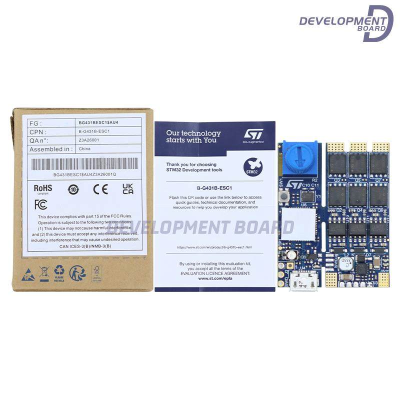 现货 B-G431B-ESC1 探索套件STM32G431CBU6 MCU L6387 STL180N6F7