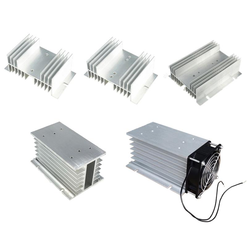 HS2095二极管散热器HS1050固态HS3060 150F带风机铝制型材HS50150