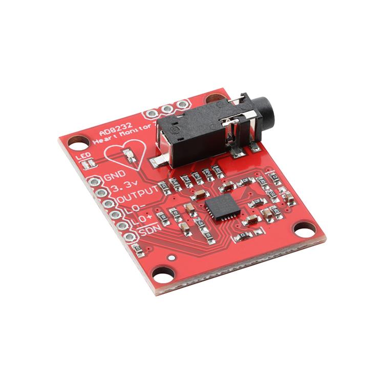 AD8232模块心电测量脉搏心率监测器心电图采集监测ECG传感器套件