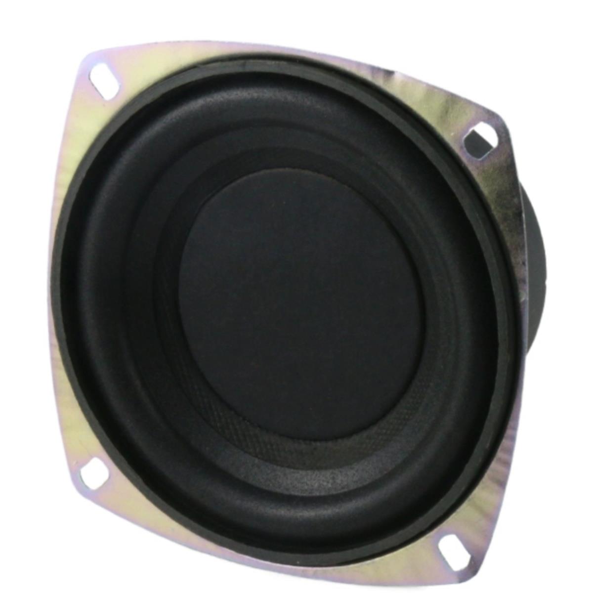 4.5英寸低音炮扬声器4欧姆25W汽车音频放大器家用改装圆形扬声器2