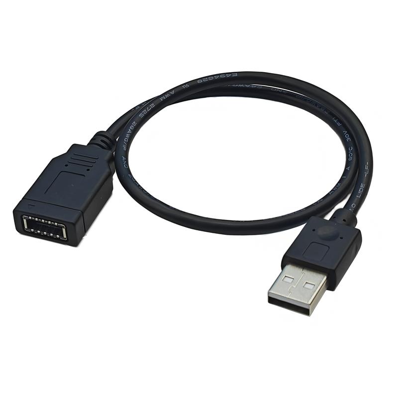 USB2.0 A公或9PIN转TYPE-C前置面板TYPE-E A-KEY线DIY改装数据线