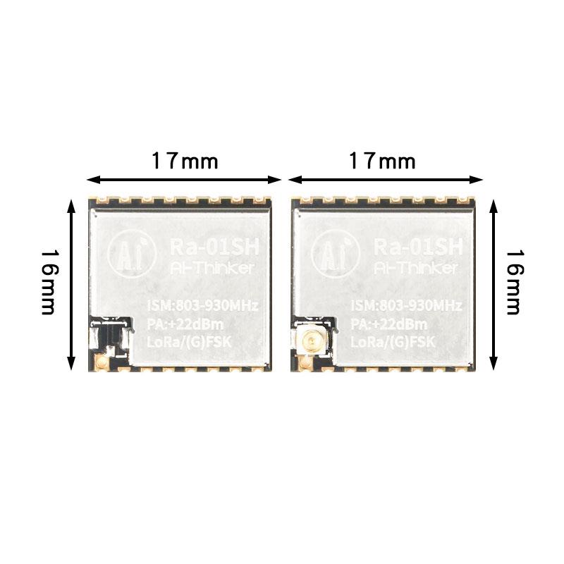 Lora无线射频模块Sx1262芯片803-930Mhz超低功耗Ra-01Sh/Lora模块
