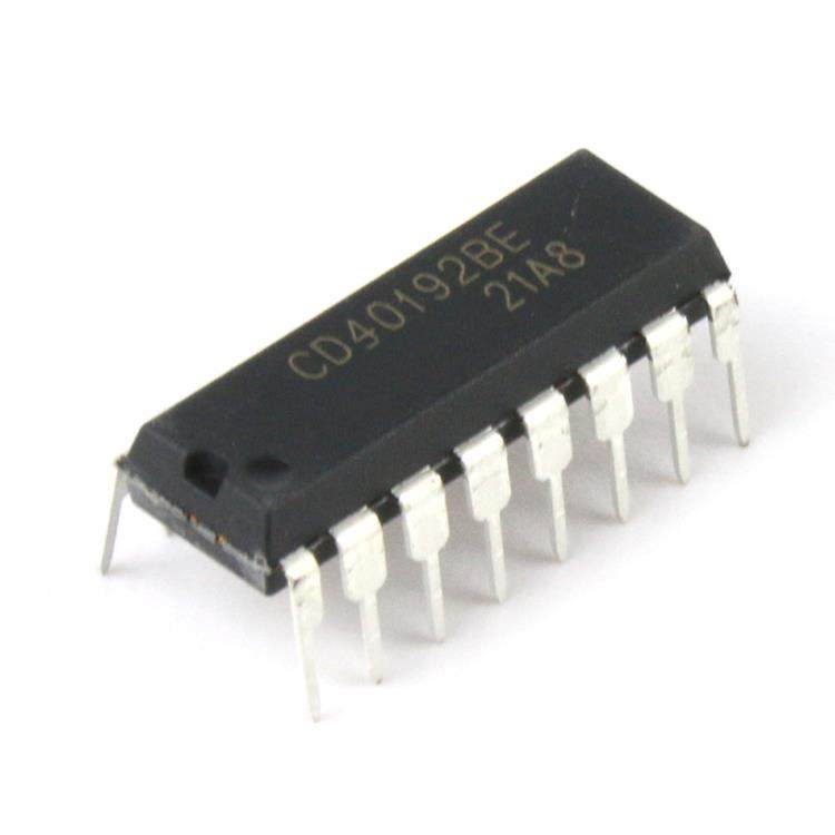 原始Cd40192Be计数器/粉刺直接插头Dip-16逻辑Ic芯片Cd40192