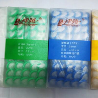 津腾针头过滤器直径25mm水系有机PTFE PVDF0.22um0.45um0.8u滤头