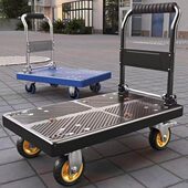 小推车拉货手推车手拉车折叠轻便携搬运家用推车平板车推货小拉车