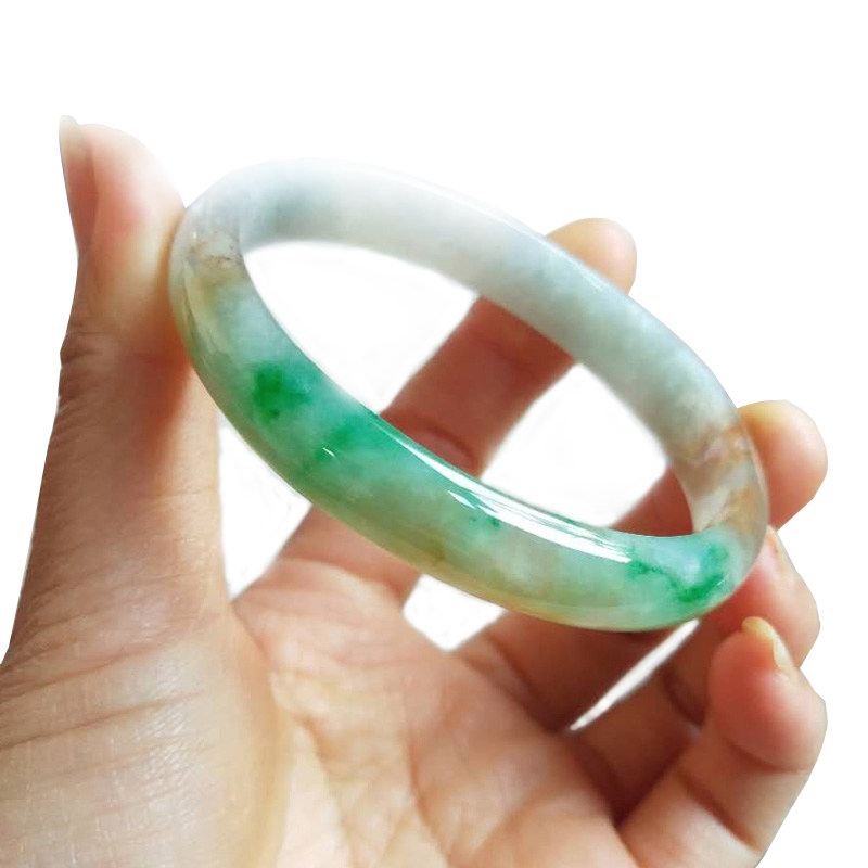 翡翠手镯打磨抛光翻新 和田玉镯修复维修 旧玉器扩圈打薄改窄加工