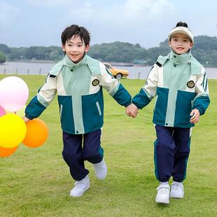 冲锋衣三件套冬季 2025新款 小学生校服套装 新款 运 幼儿园园服春秋装