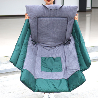 电动摩托车挡风被冬季款加绒加厚防水小型电瓶电车防寒防风罩